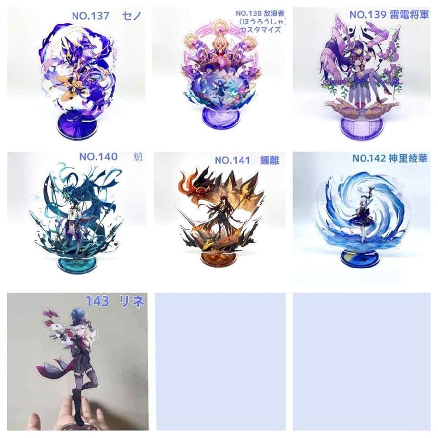 Amazon.co.jp: no140 ? 原神 アクリルスタンド 人気 紡がれた
